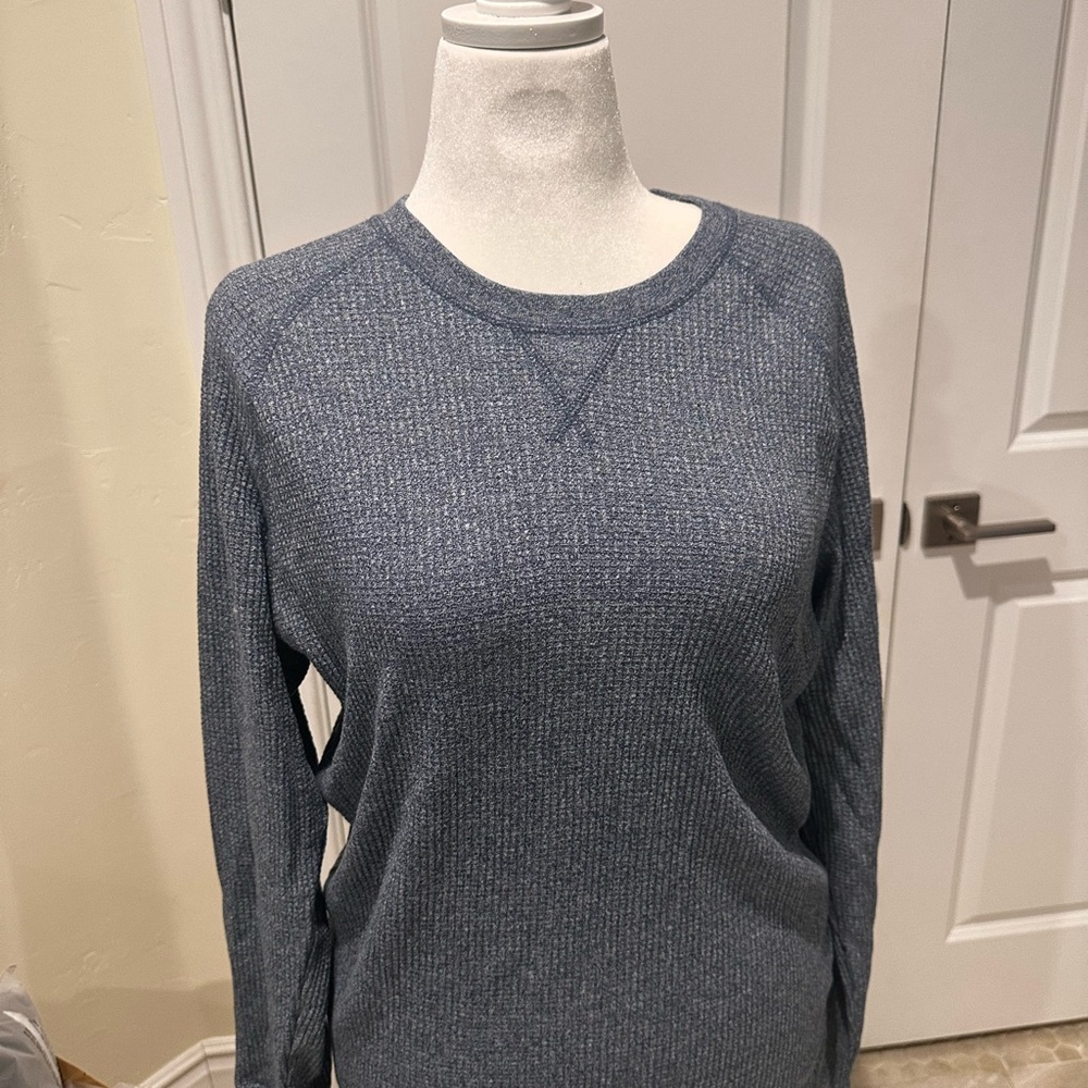 Sun + Stone Blue Long Sleeve Shirt